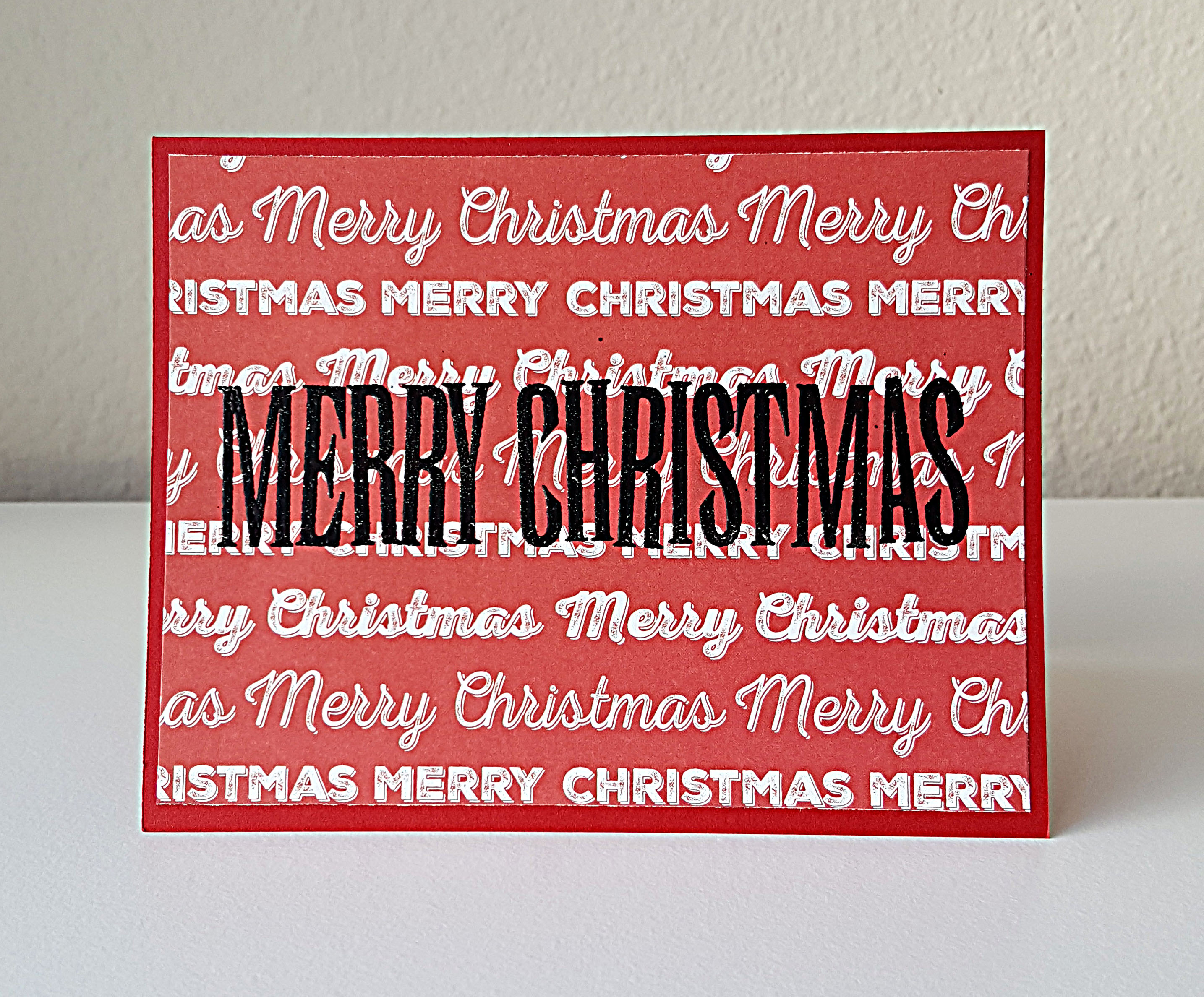 Christmas Elegance Red - Merry Christmas Cards